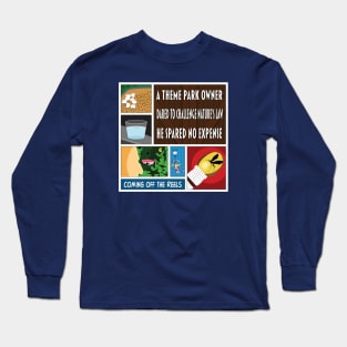 Jurassic Park Haiku Art Long Sleeve T-Shirt